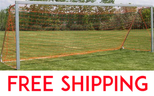 All Star Club Soccer Goals: 8' x 24' (PAIR)