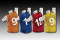 Kwik Goal Numbered Vests (SET OF 50)
