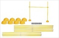 Deluxe Coaching Stick Agility Hurdle Set